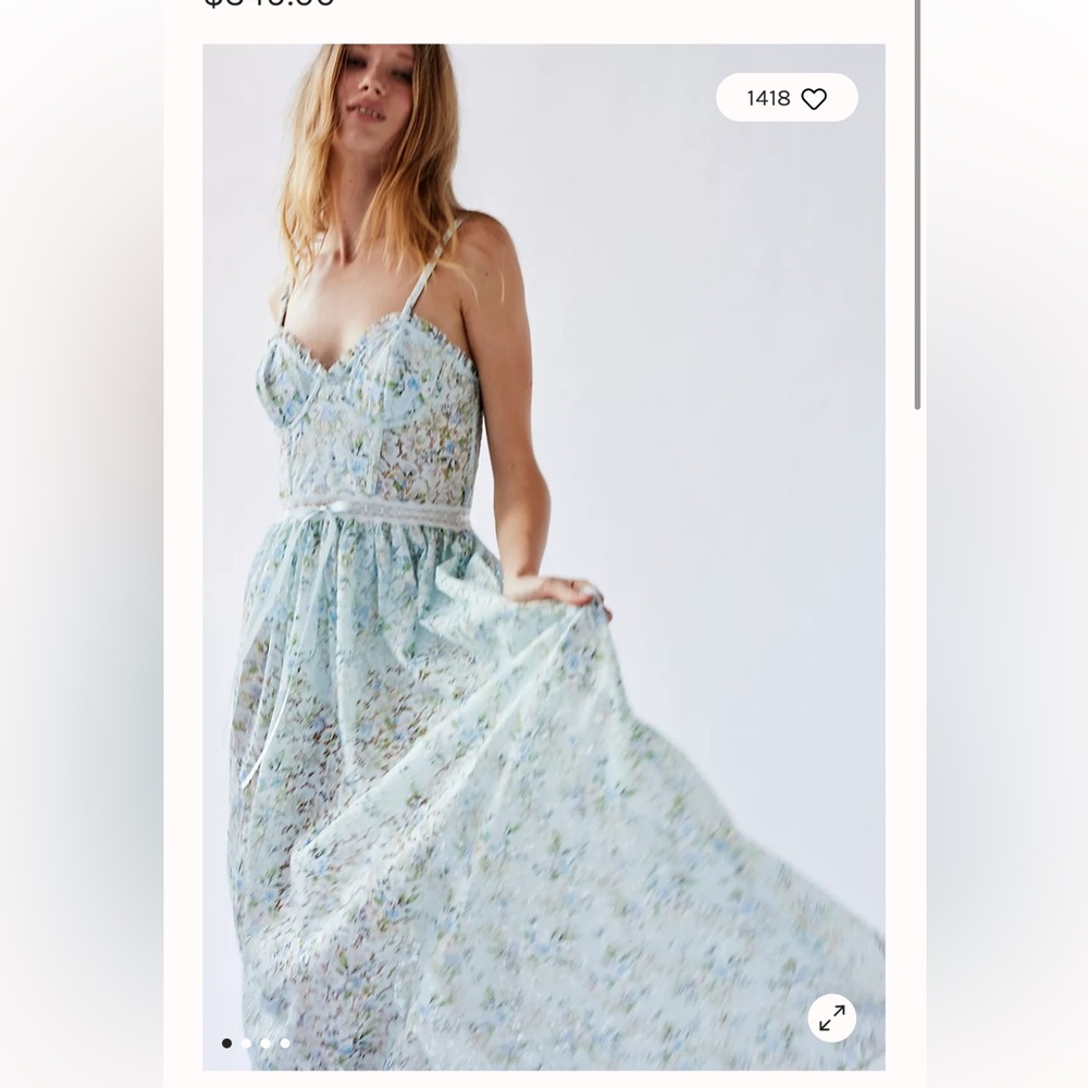 For Love & Lemons Cecelia Maxi Dress